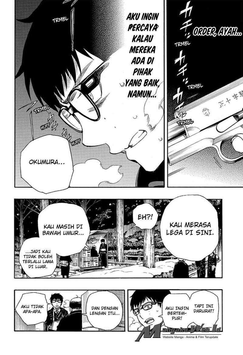 Ao no Exorcist chapter 93 halaman 7