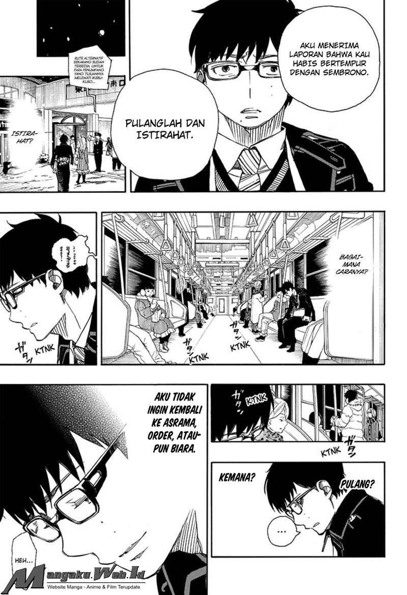 Ao no Exorcist chapter 93 halaman 8