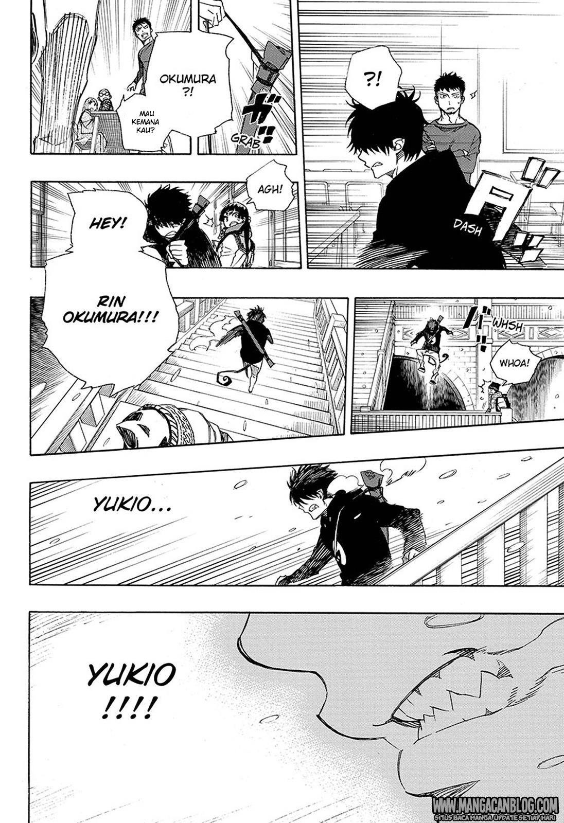 Ao no Exorcist chapter 94 halaman 11