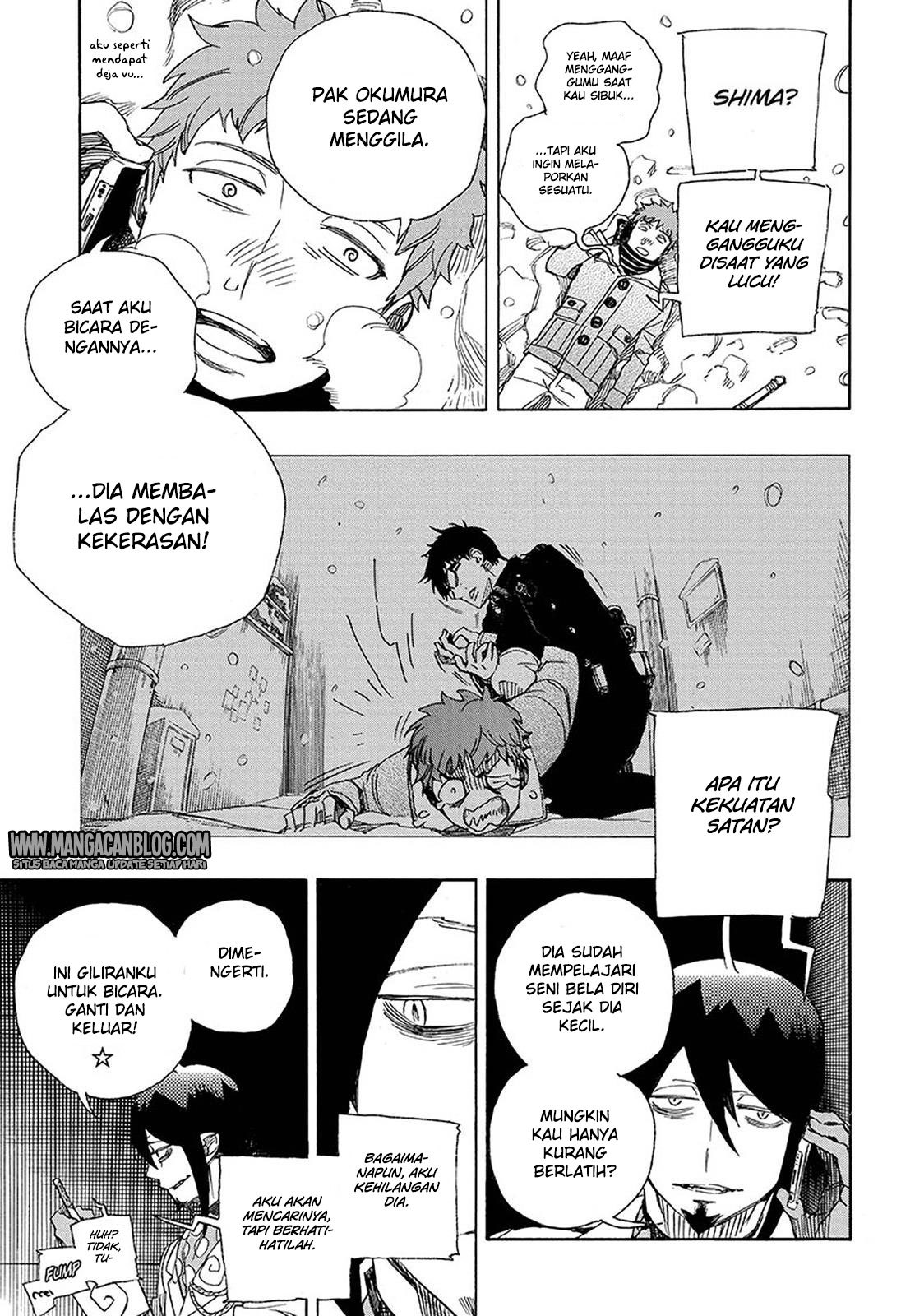 Ao no Exorcist chapter 94 halaman 16