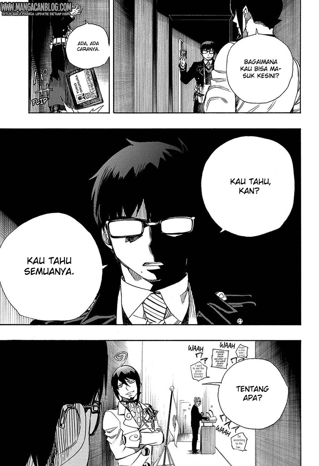 Ao no Exorcist chapter 94 halaman 18