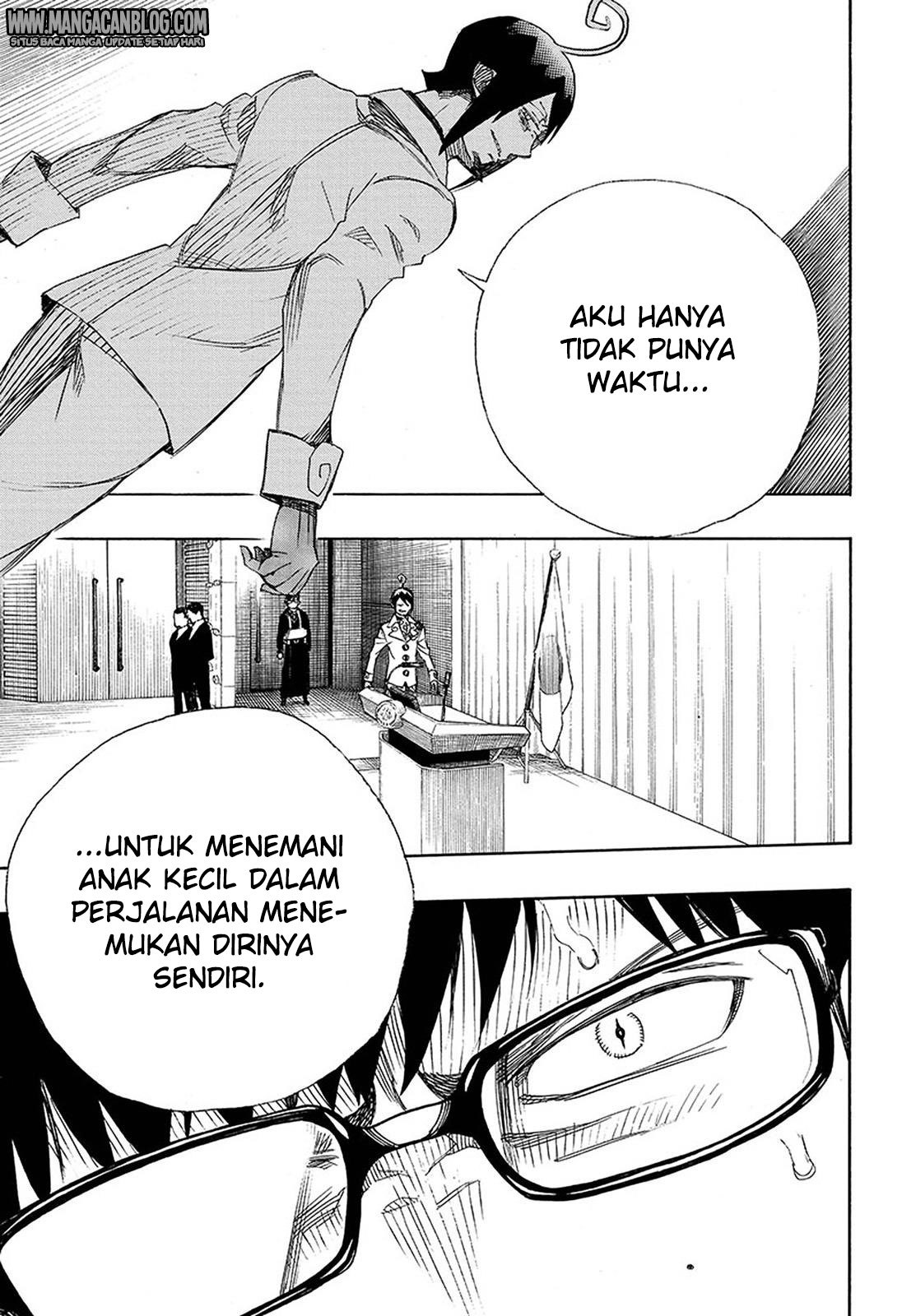 Ao no Exorcist chapter 94 halaman 22
