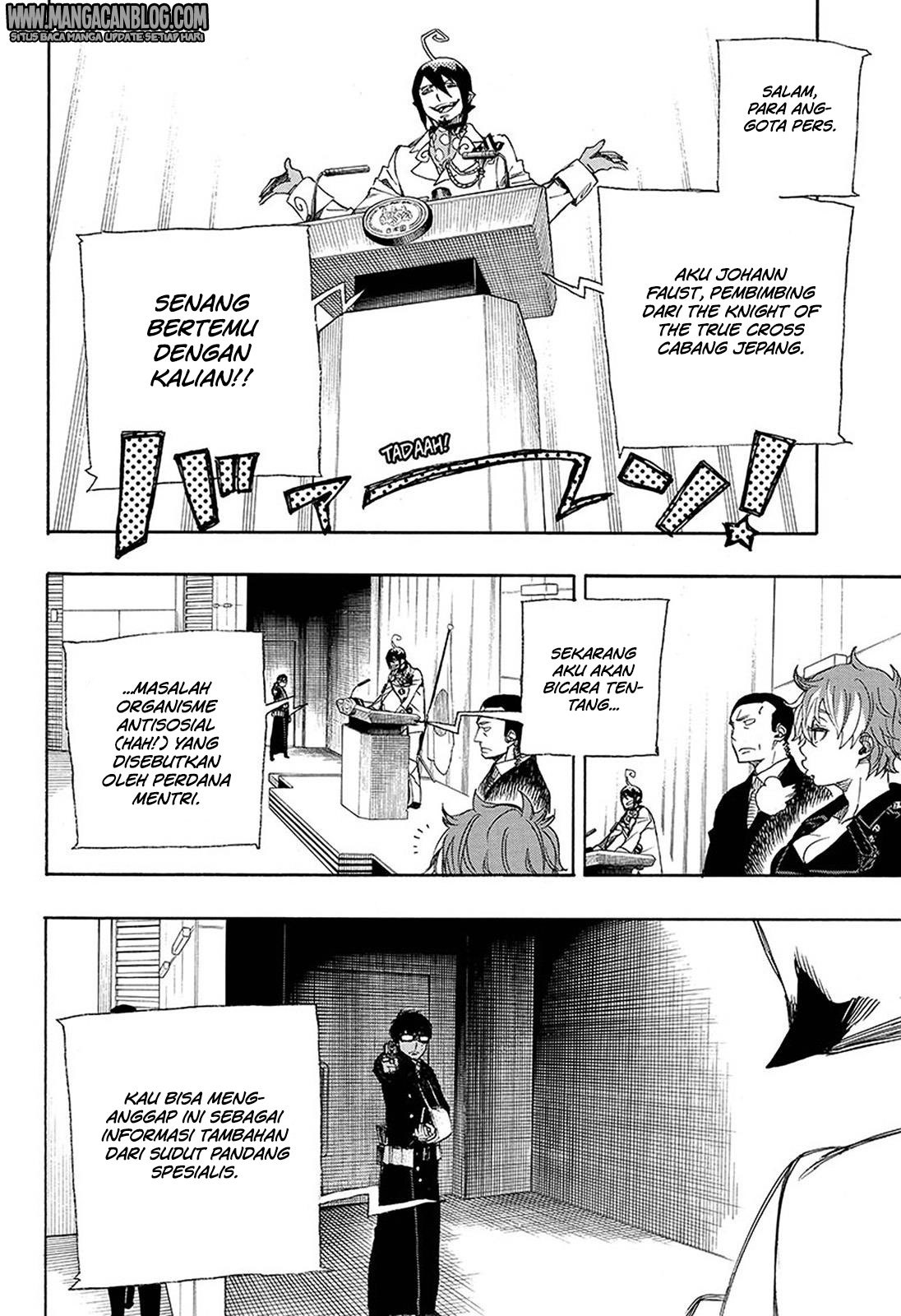 Ao no Exorcist chapter 94 halaman 23