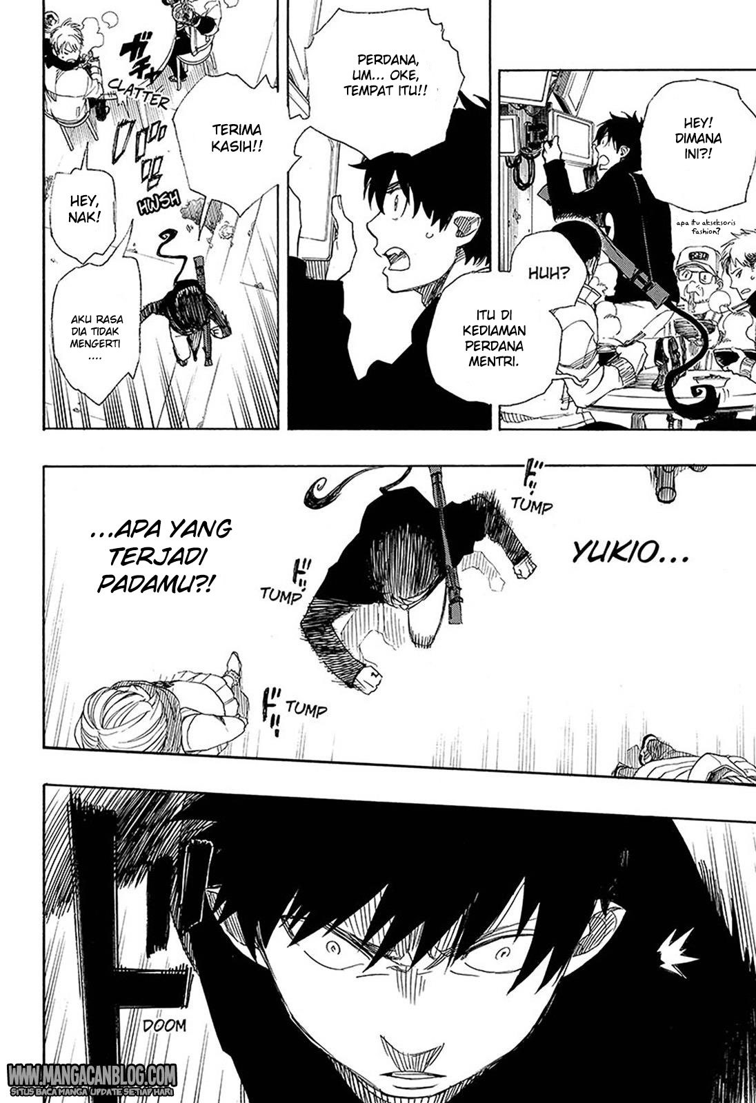 Ao no Exorcist chapter 94 halaman 31