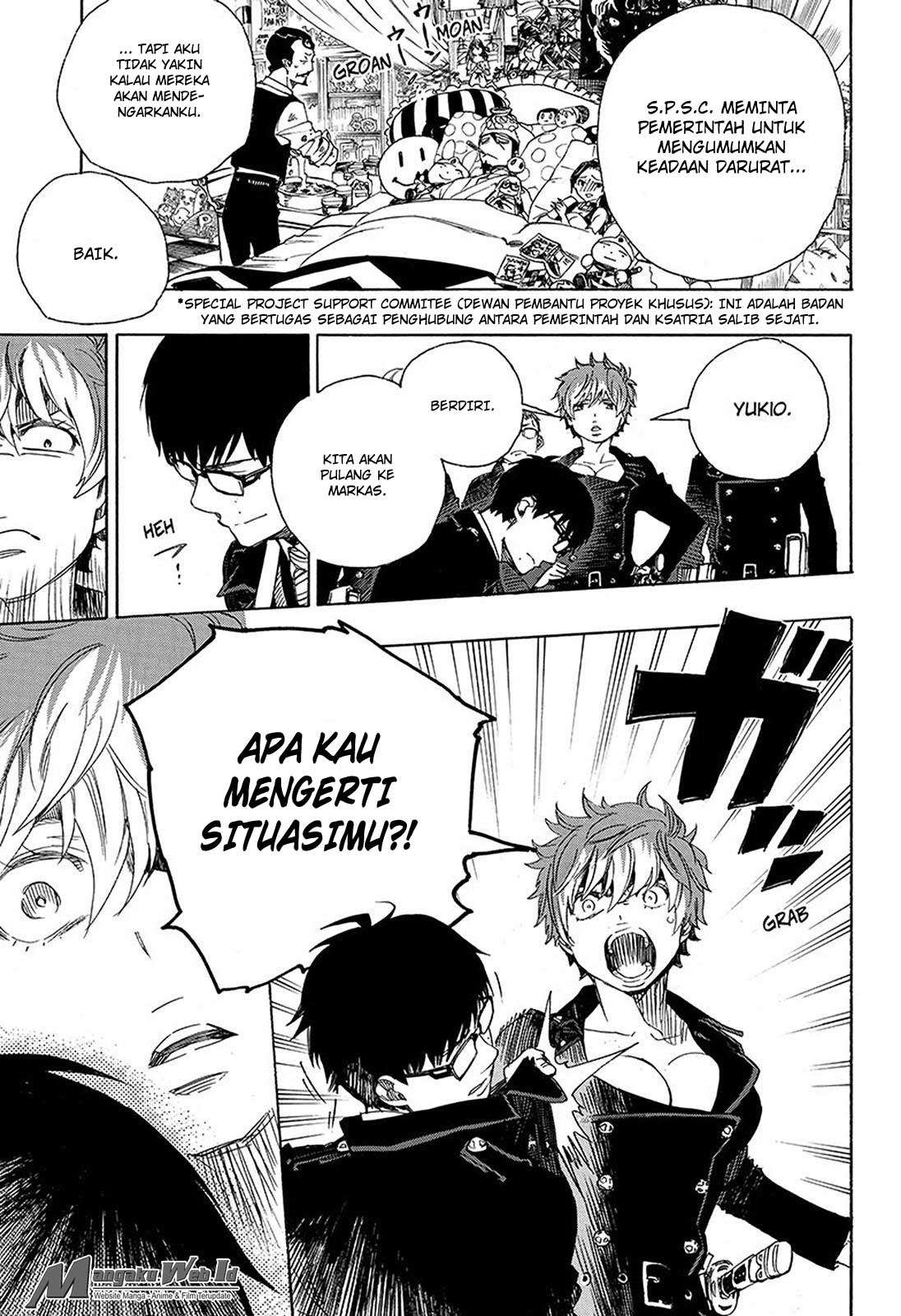 Ao no Exorcist Bab 95 halaman 4