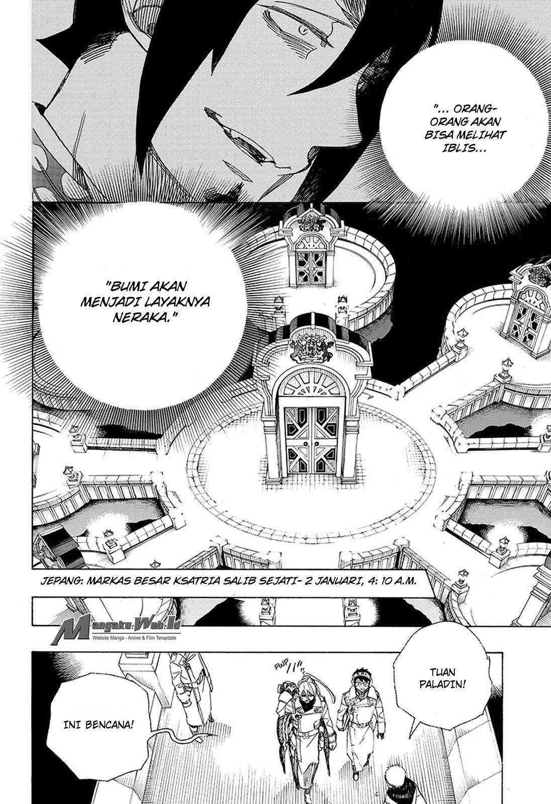 Ao no Exorcist Bab 95 halaman 18