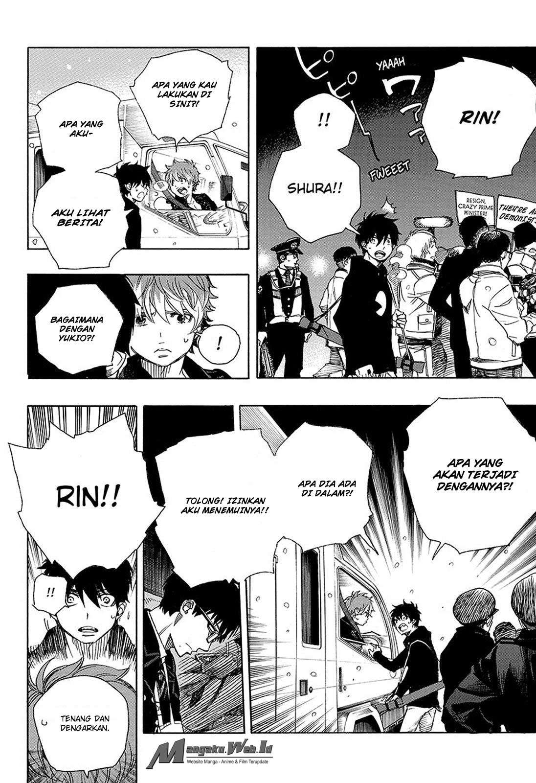Ao no Exorcist Bab 95 halaman 20