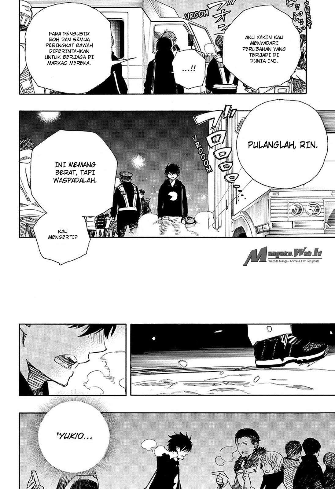 Ao no Exorcist Bab 95 halaman 22