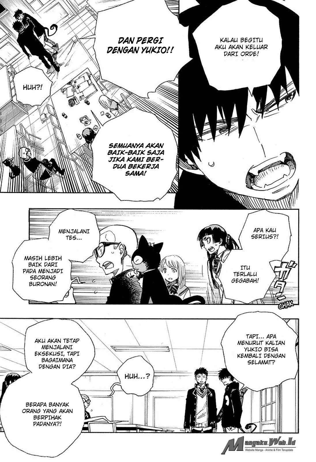 Ao no Exorcist Bab 95 halaman 27
