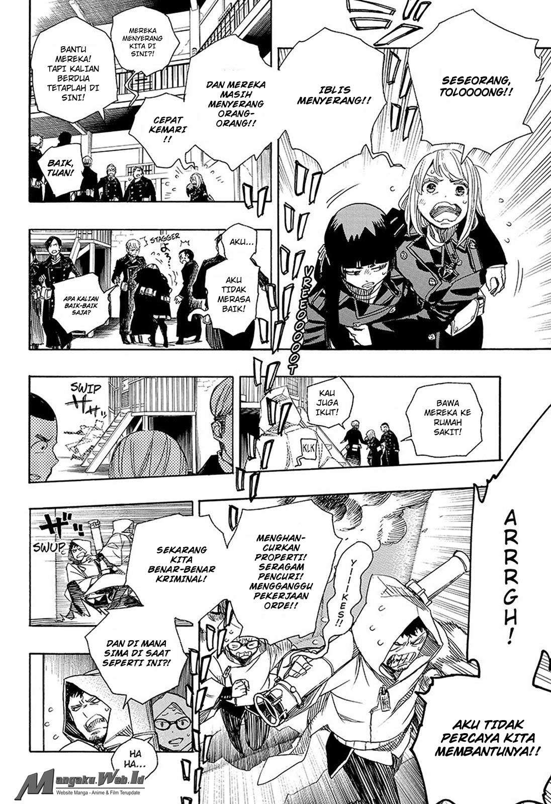 Ao no Exorcist Bab 95 halaman 32