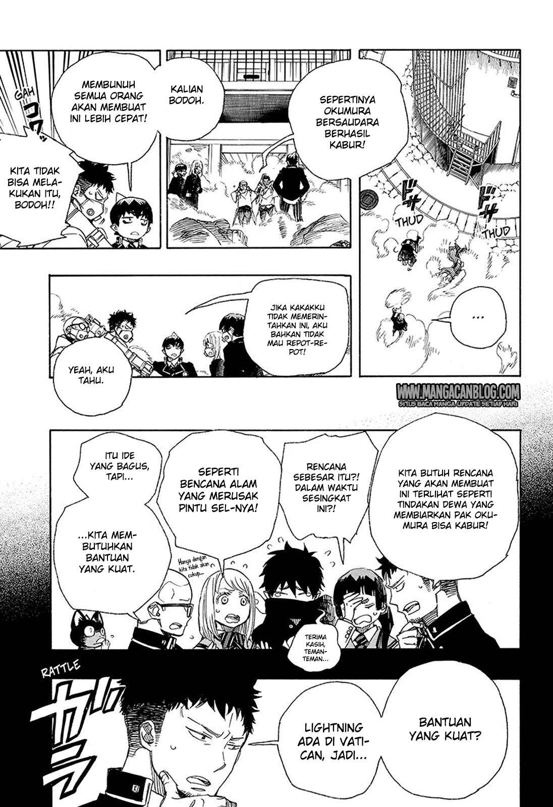 Ao no Exorcist Bab 96 halaman 5