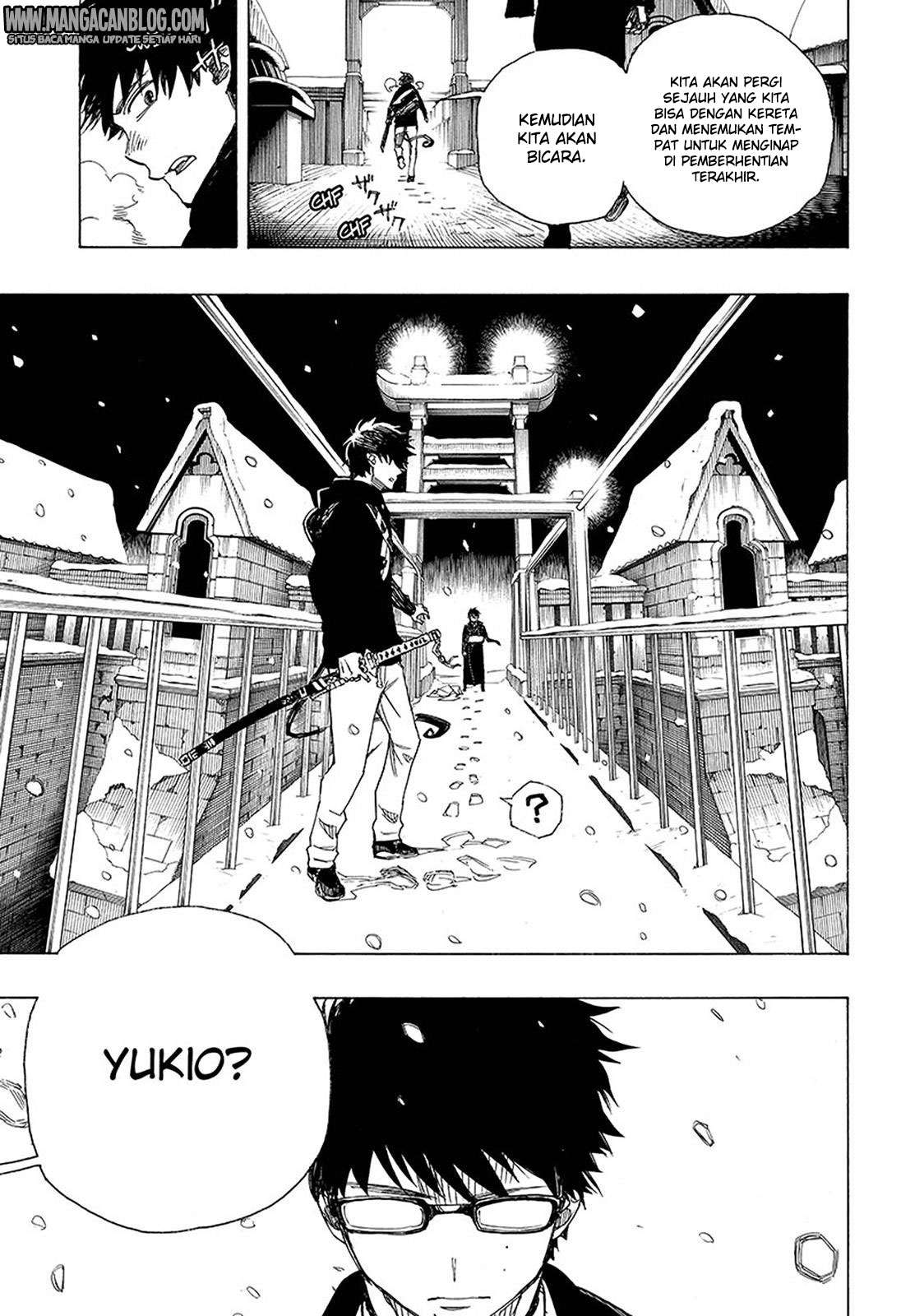 Ao no Exorcist Bab 96 halaman 9