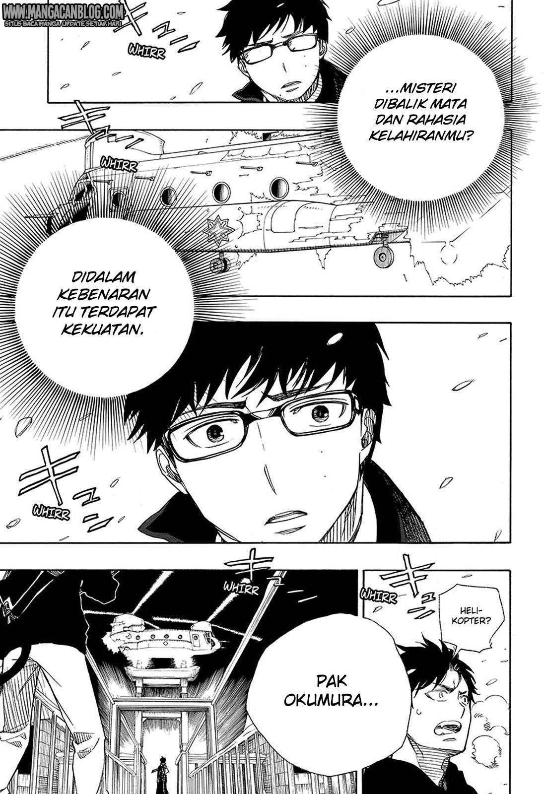 Ao no Exorcist Bab 96 halaman 13