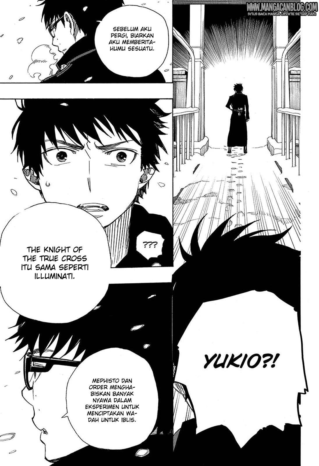 Ao no Exorcist Bab 96 halaman 17