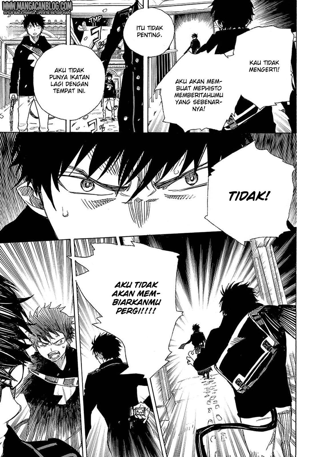 Ao no Exorcist Bab 96 halaman 23