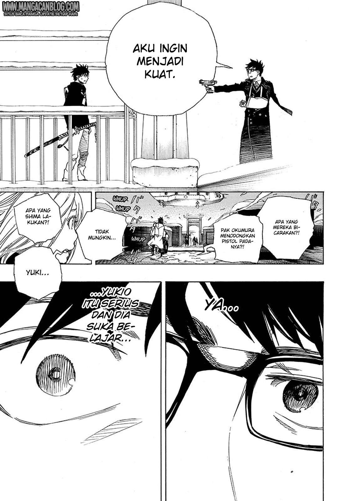 Ao no Exorcist Bab 96 halaman 25