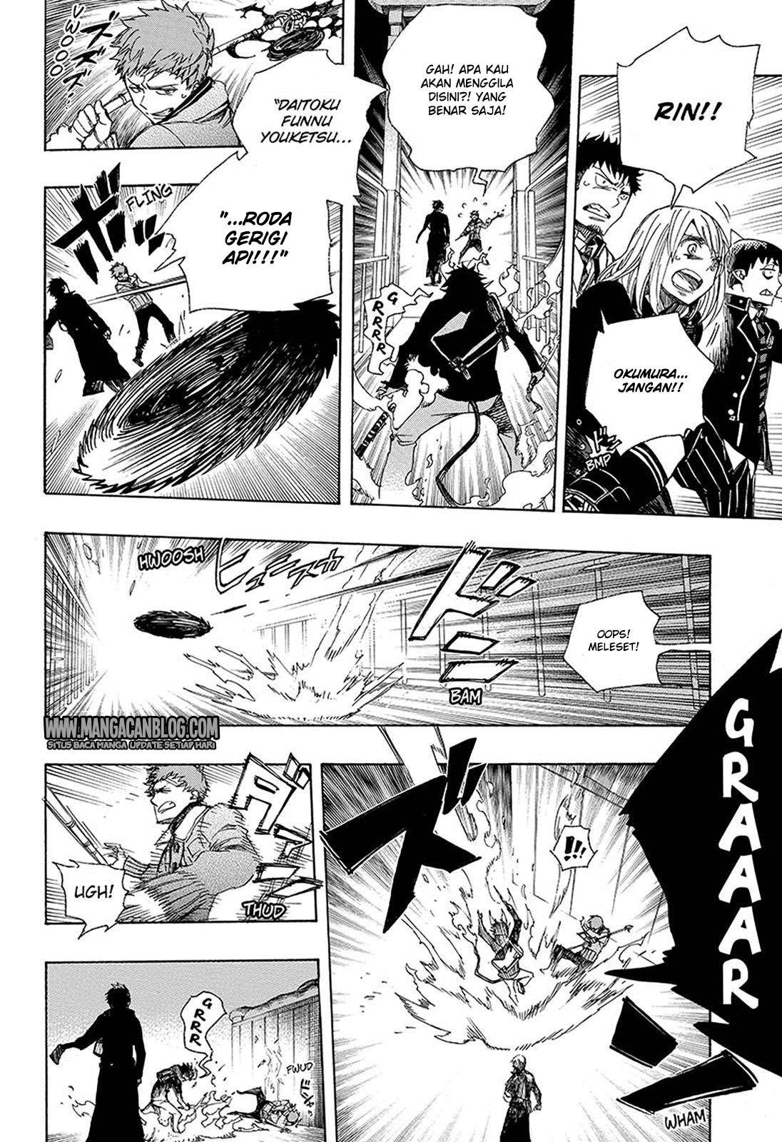 Ao no Exorcist Bab 96 halaman 31