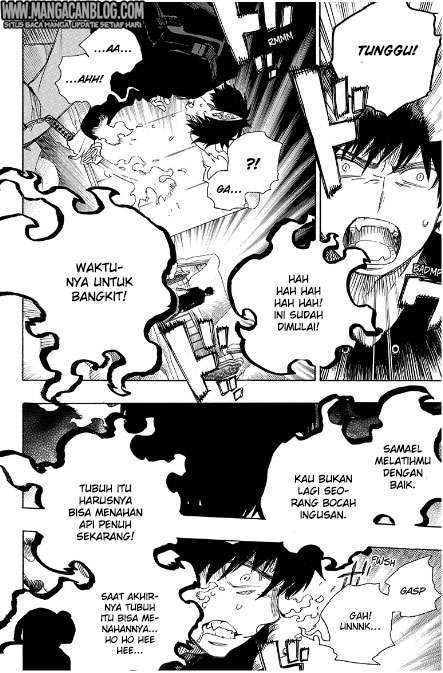 Ao no Exorcist chapter 97 halaman 8