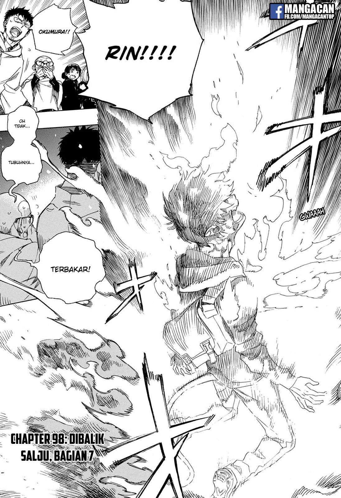Ao no Exorcist chapter 98 halaman 1