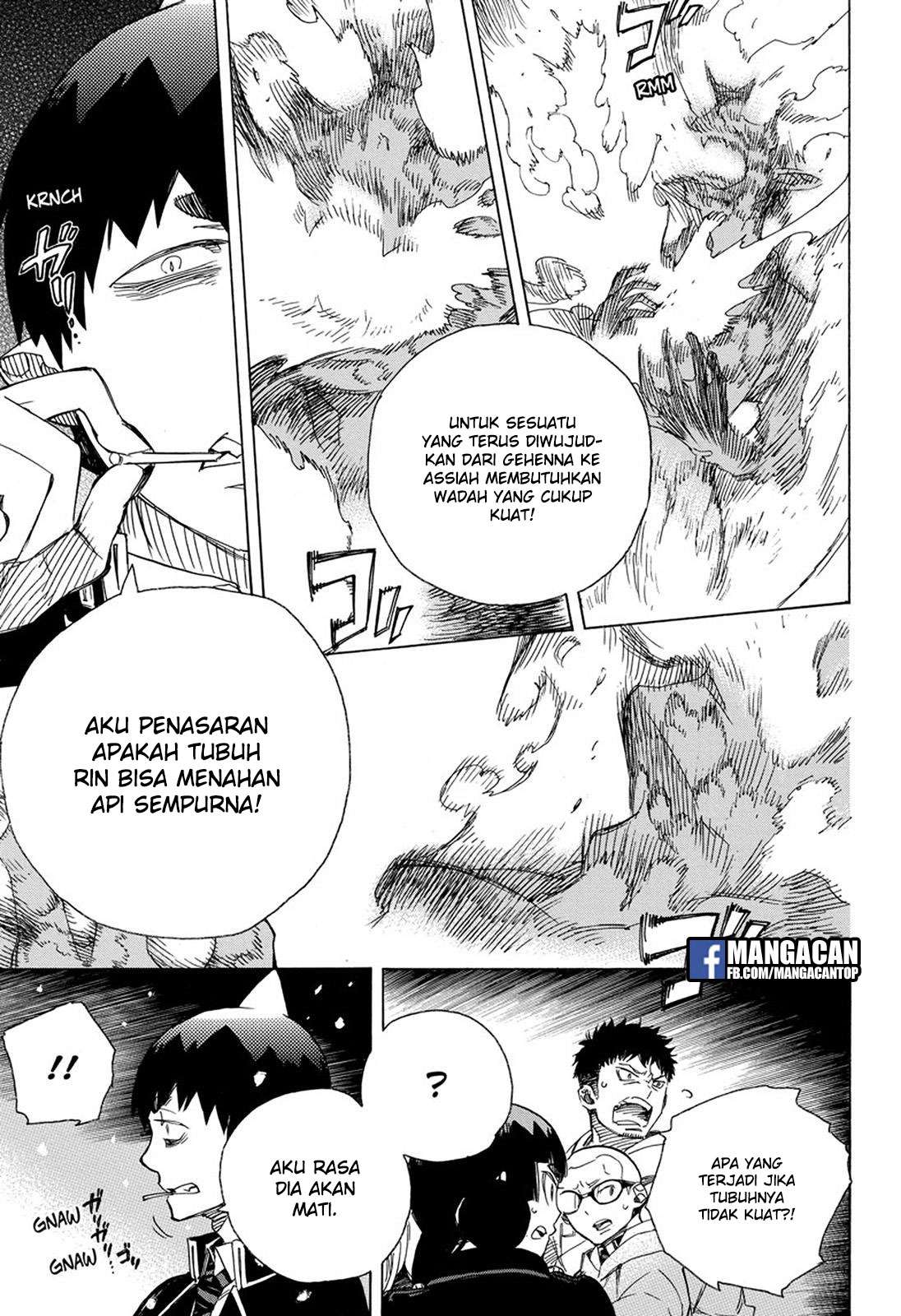 Ao no Exorcist chapter 98 halaman 3