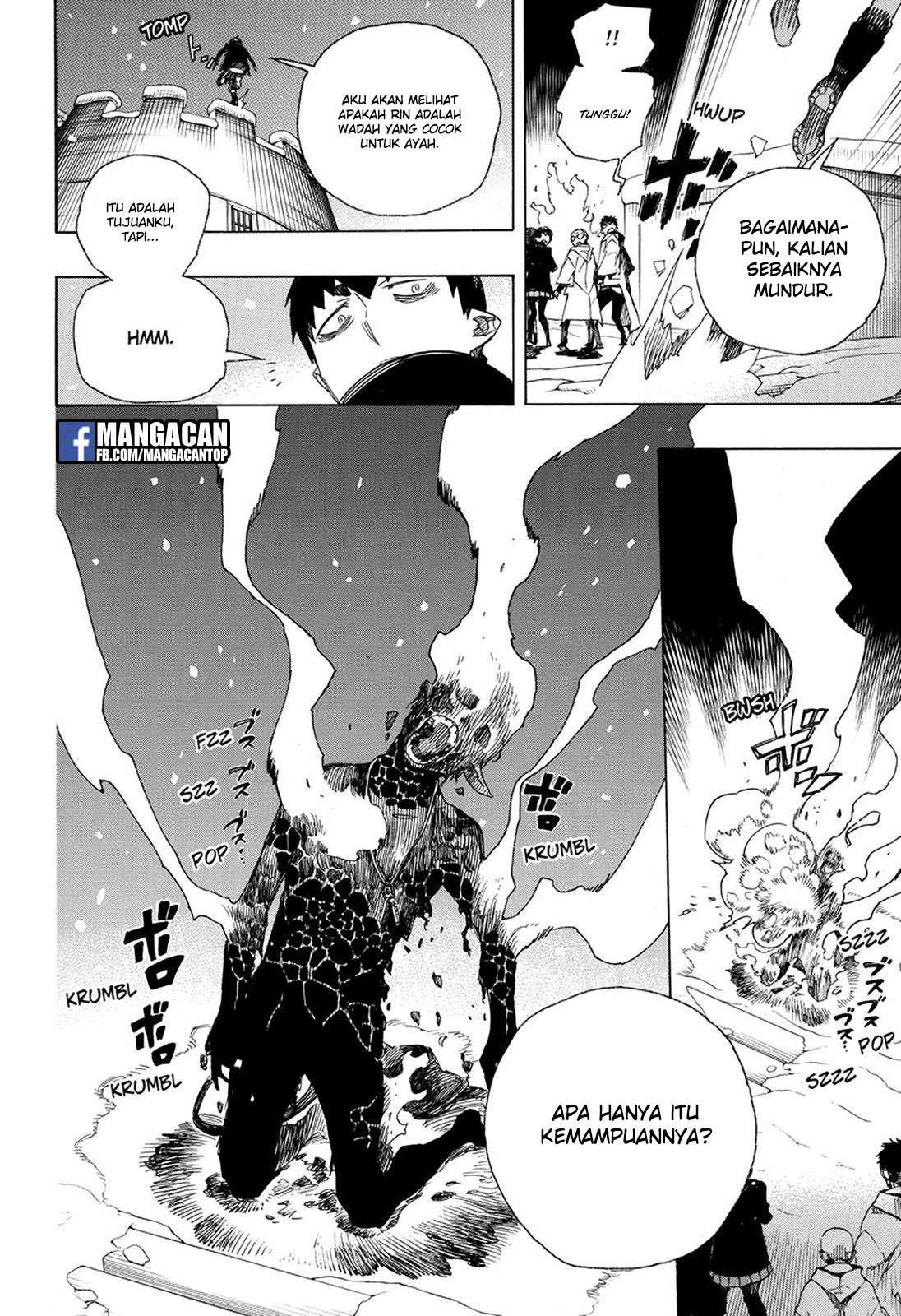 Ao no Exorcist chapter 98 halaman 4