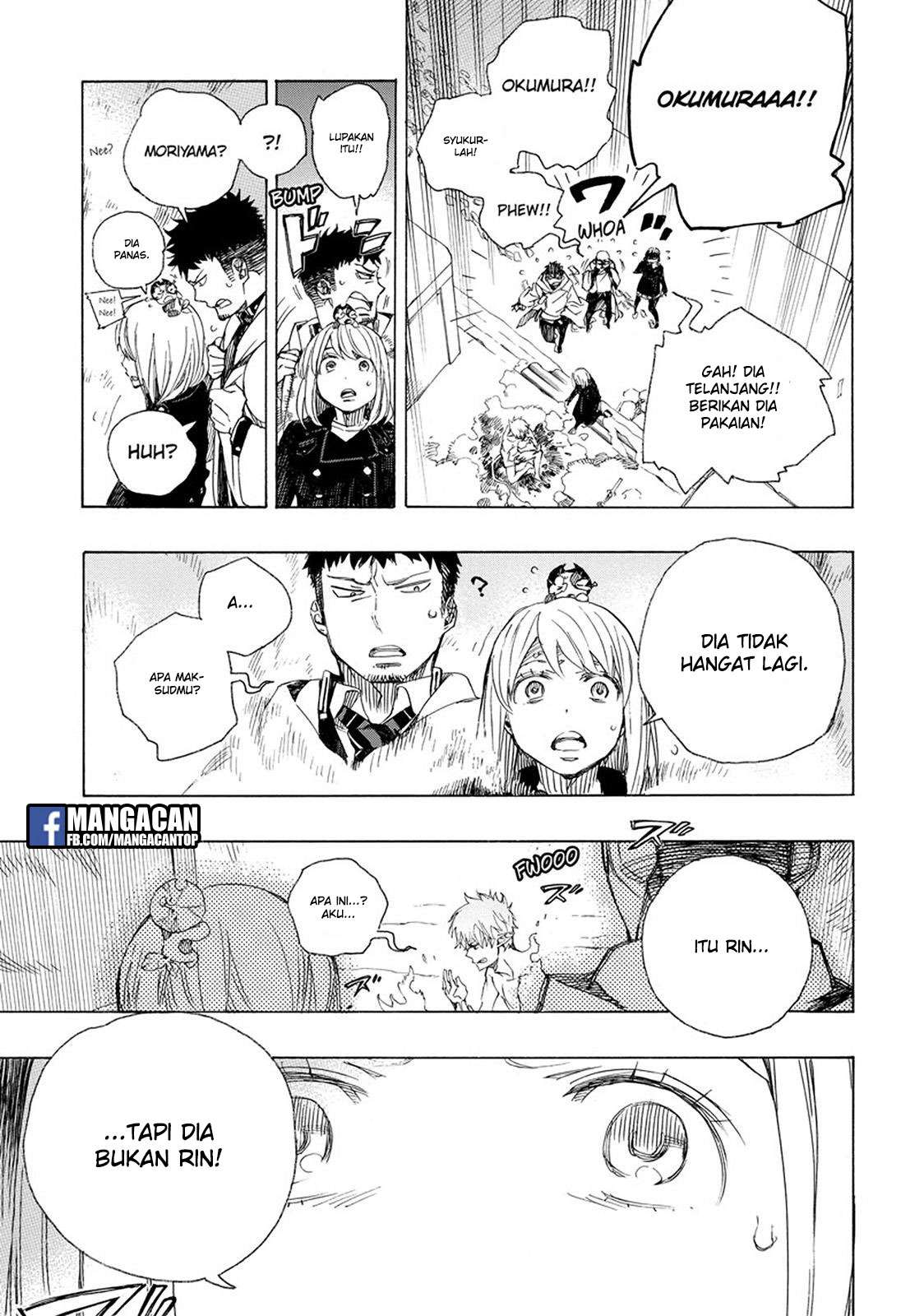 Ao no Exorcist chapter 98 halaman 9