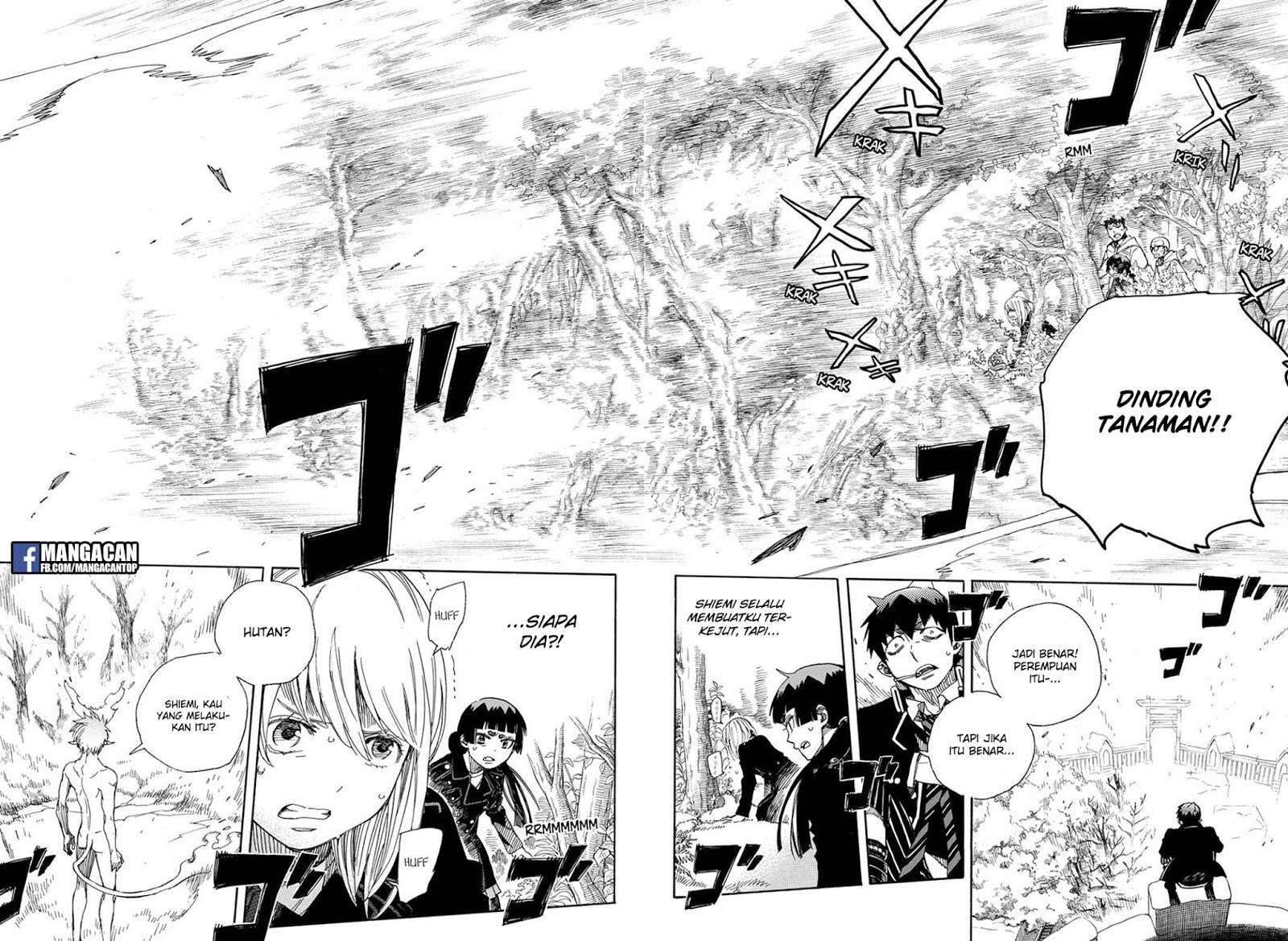 Ao no Exorcist chapter 98 halaman 14