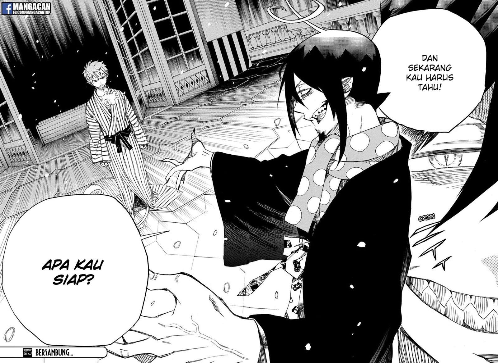 Ao no Exorcist chapter 98 halaman 33
