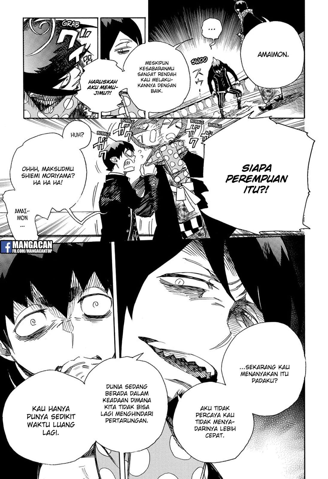Ao no Exorcist chapter 99.2 halaman 1