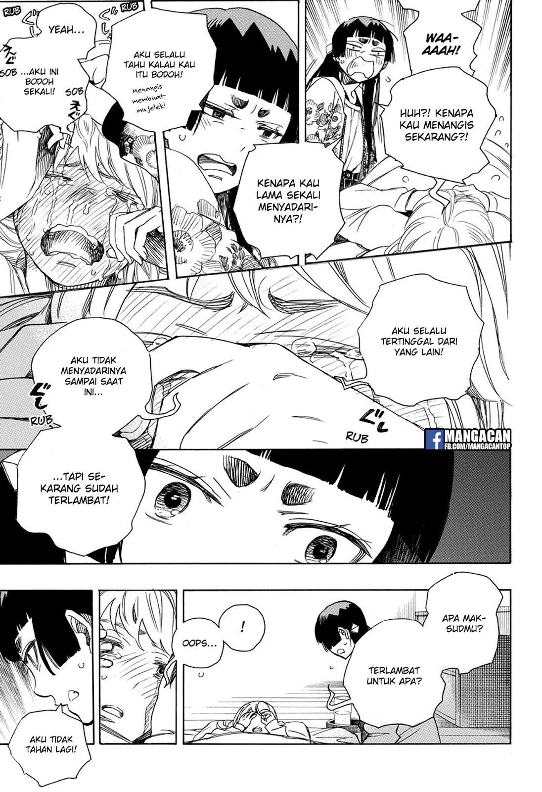 Ao no Exorcist chapter 99.2 halaman 2
