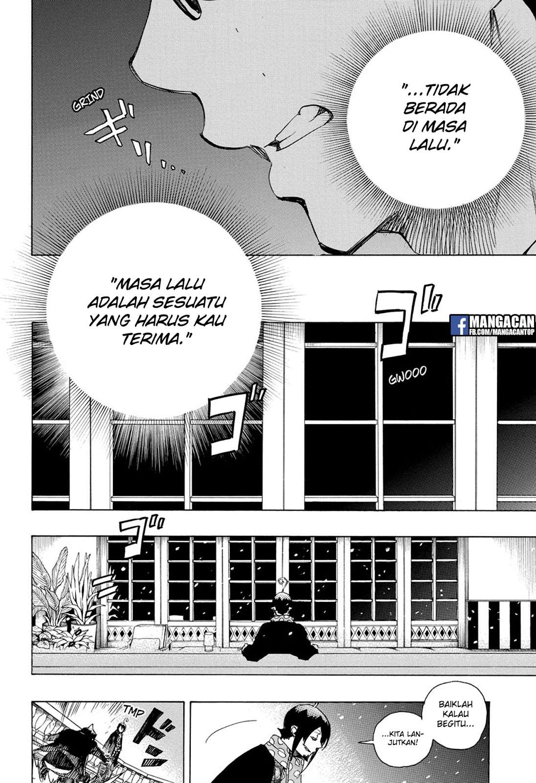 Ao no Exorcist chapter 99.2 halaman 4