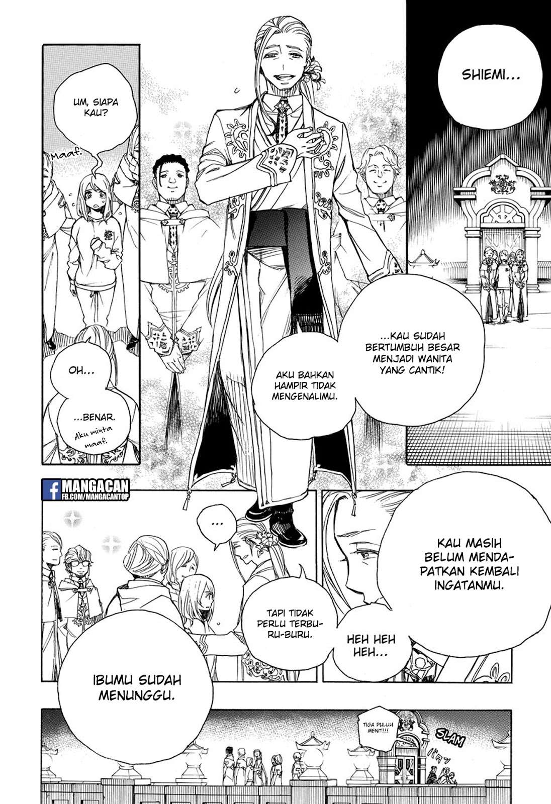Ao no Exorcist chapter 99.2 halaman 13