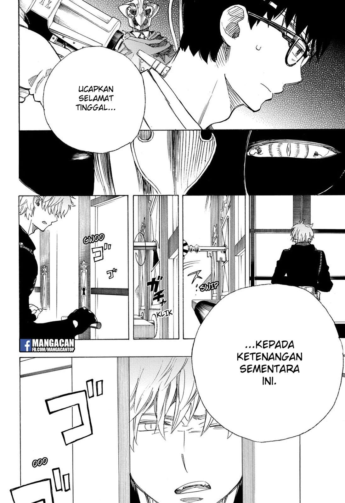 Ao no Exorcist chapter 99.2 halaman 20