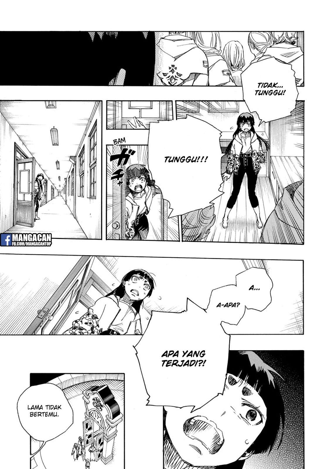Ao no Exorcist chapter 99.2 halaman 21
