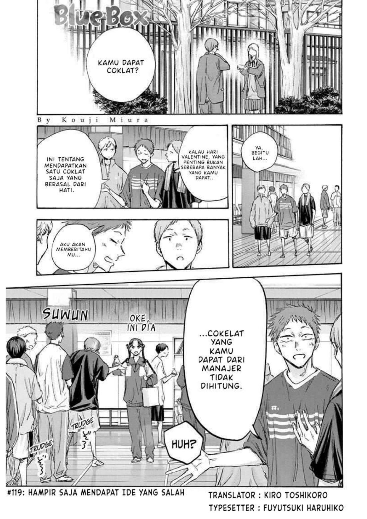Ao no Hako chapter 119 halaman 1