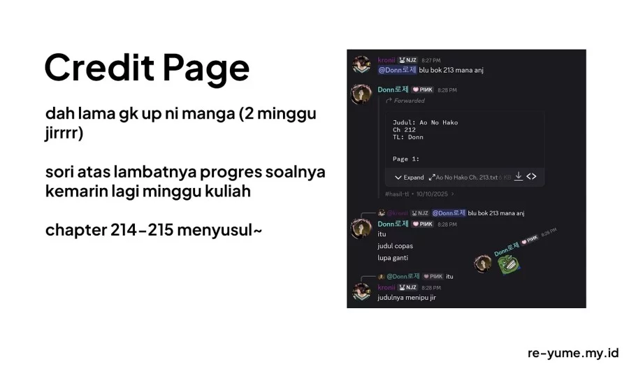 Ao no Hako Bab 213 halaman 21