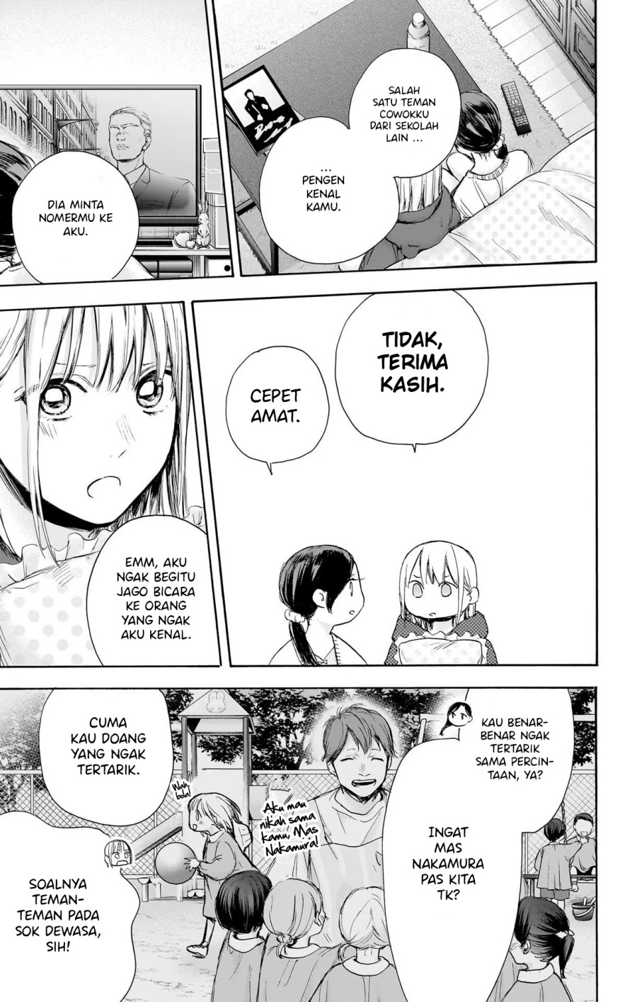 Ao no Hako Bab 66 halaman 16