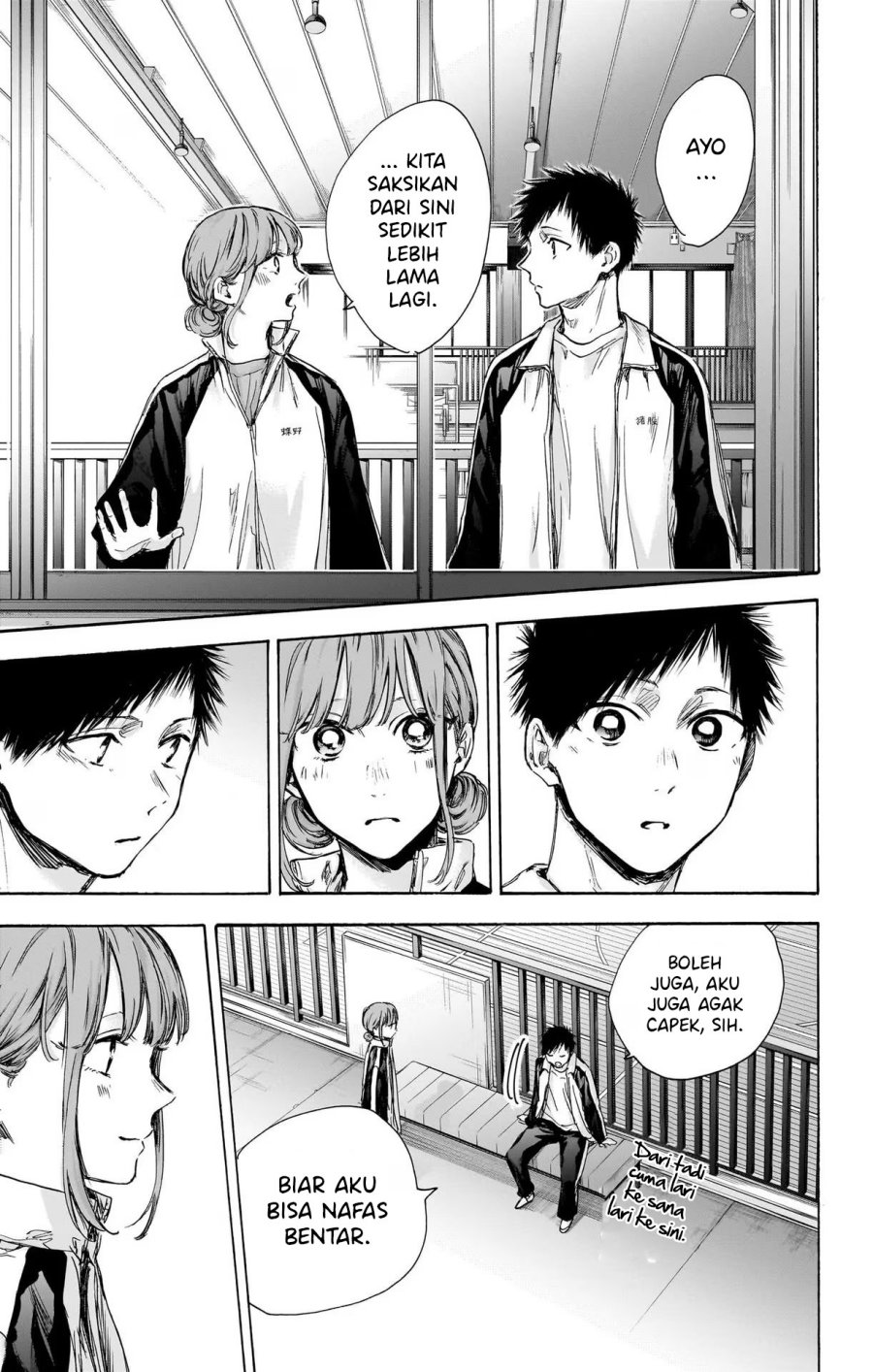 Ao no Hako chapter 76 halaman 8