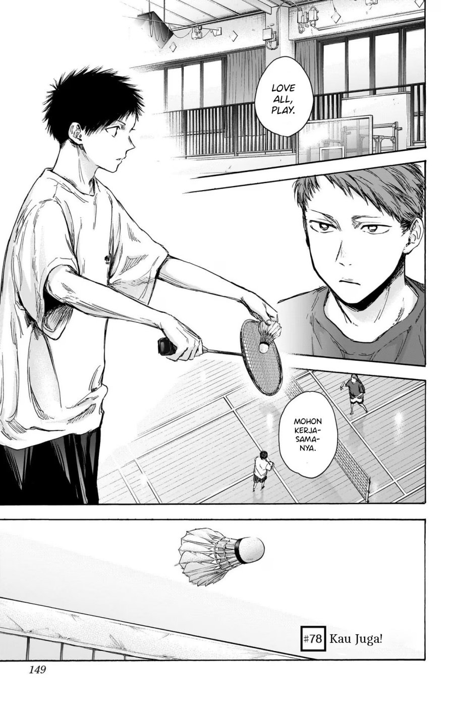 Ao no Hako chapter 78 halaman 3