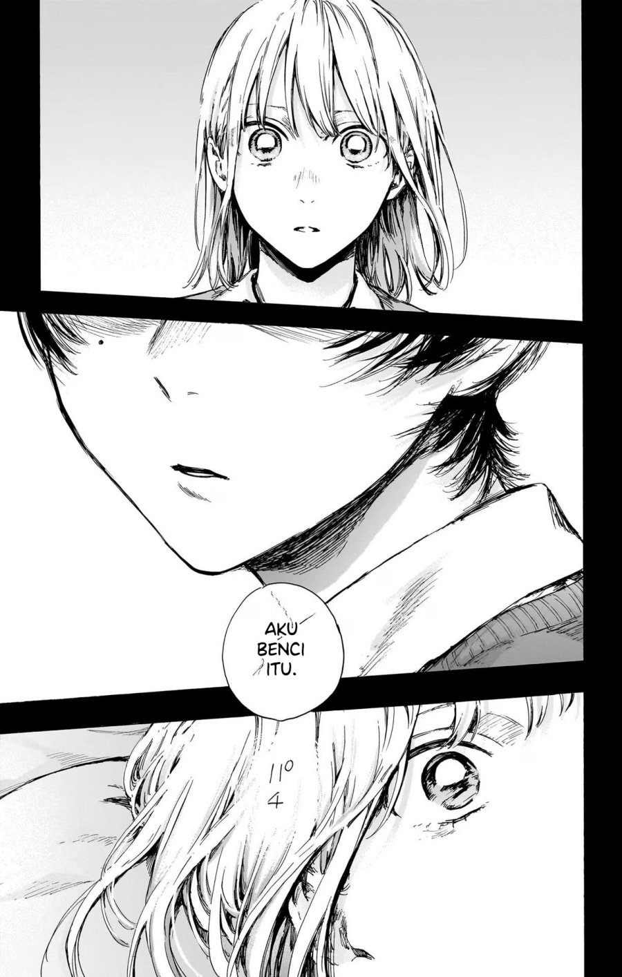 Ao no Hako chapter 87 halaman 4