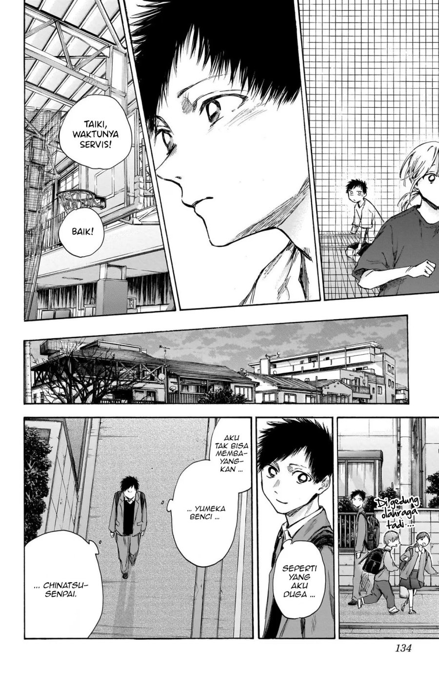 Ao no Hako chapter 87 halaman 9
