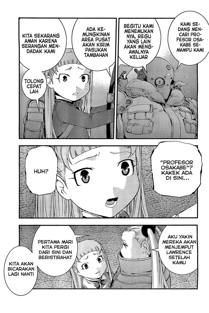 Aoki Hagane No Arpeggio chapter 28 halaman 17