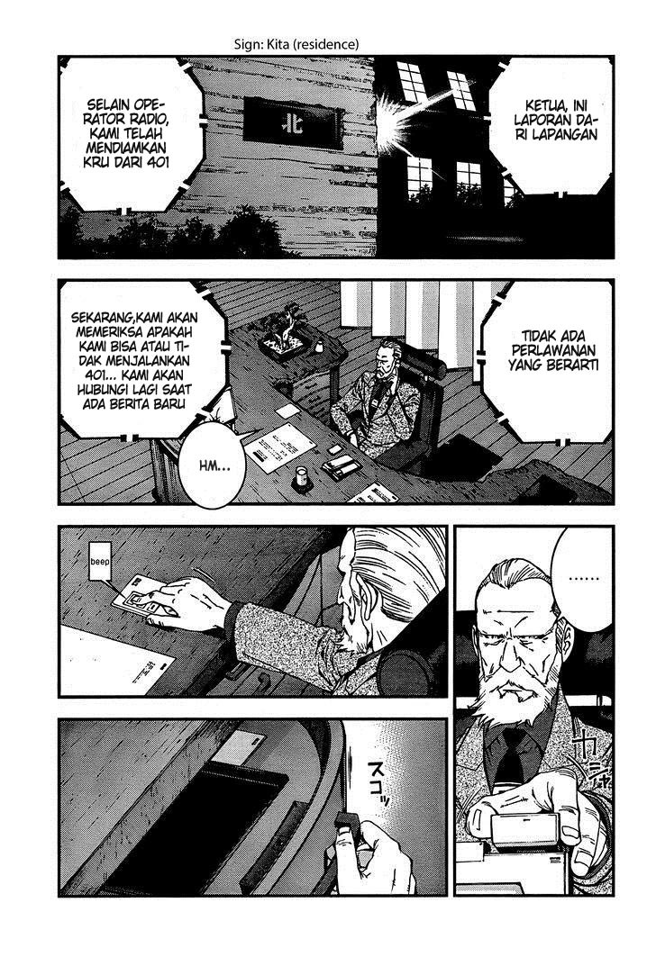 Aoki Hagane No Arpeggio Bab 33 halaman 9