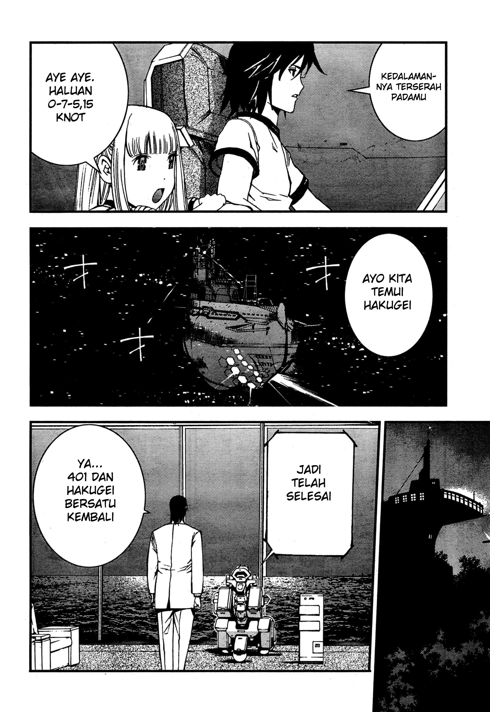 Aoki Hagane No Arpeggio Bab 35 halaman 14
