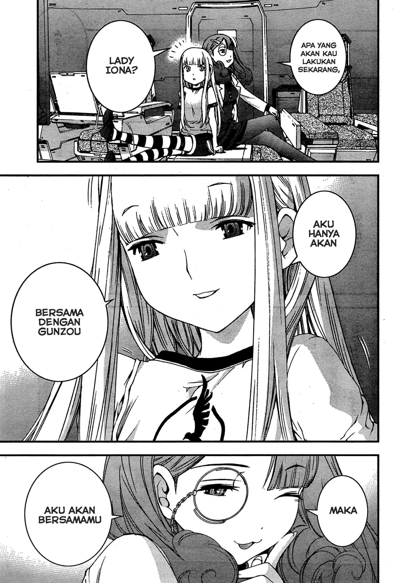 Aoki Hagane No Arpeggio Bab 36 halaman 20