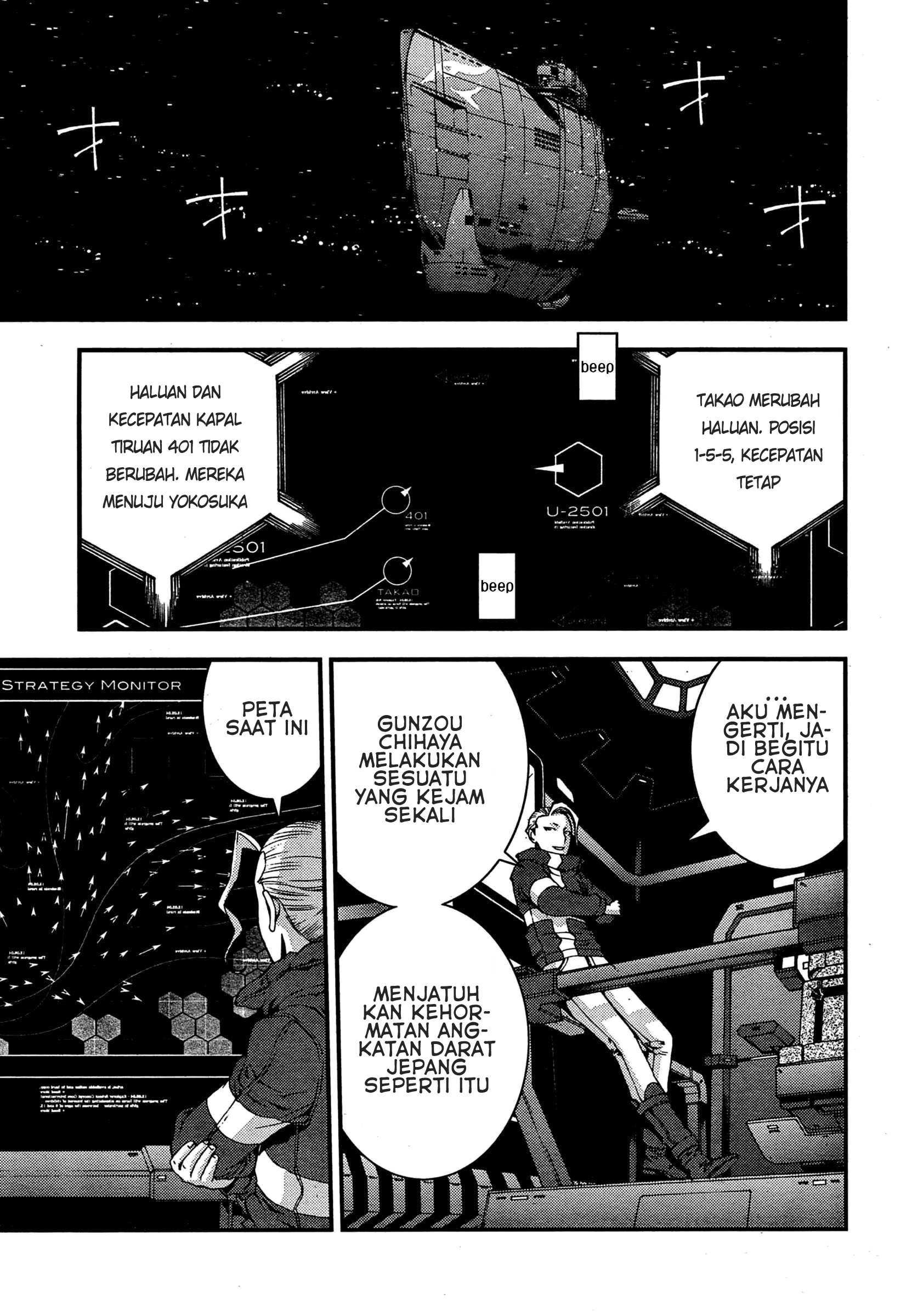 Aoki Hagane No Arpeggio Bab 36 halaman 30