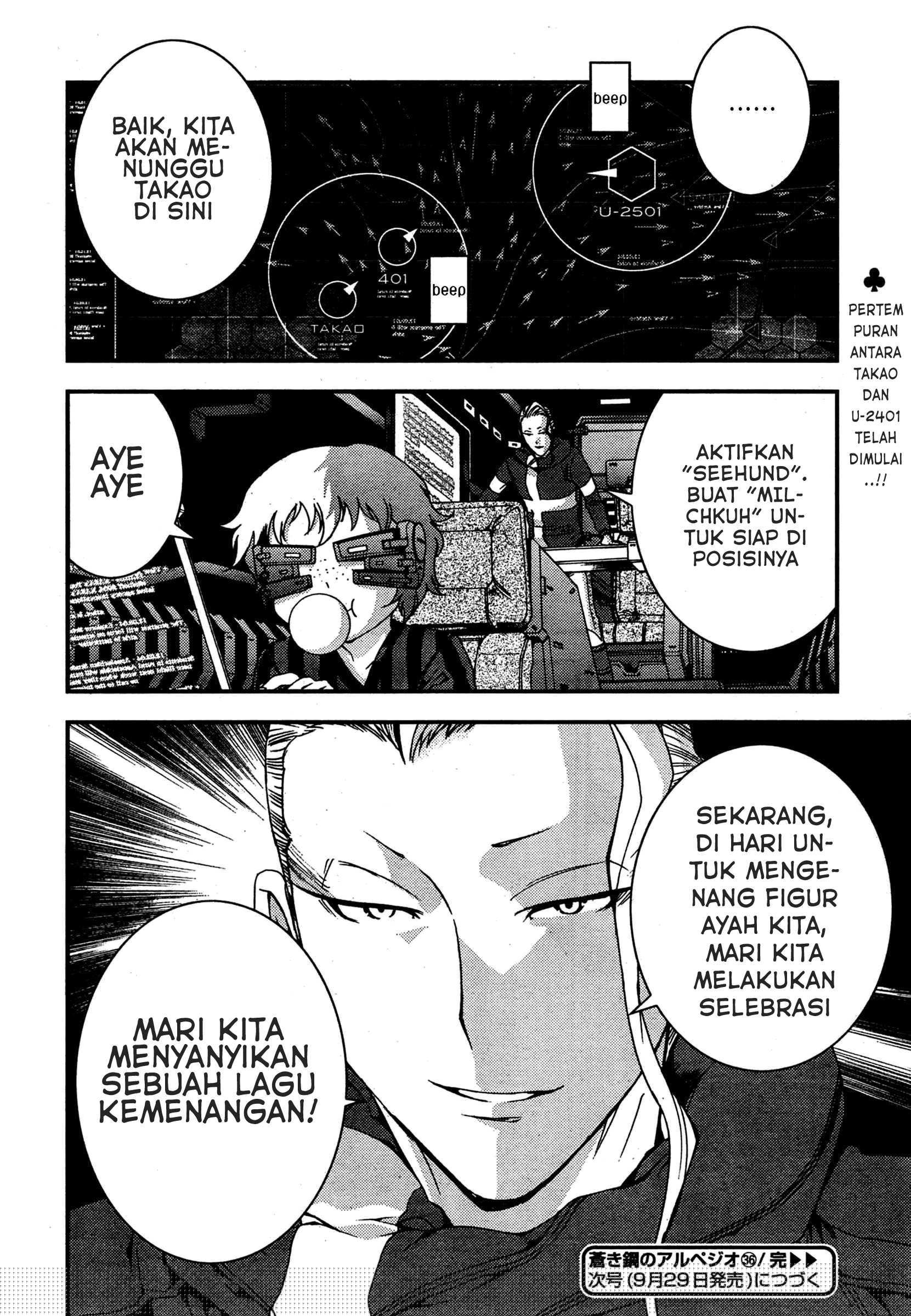 Aoki Hagane No Arpeggio Bab 36 halaman 31