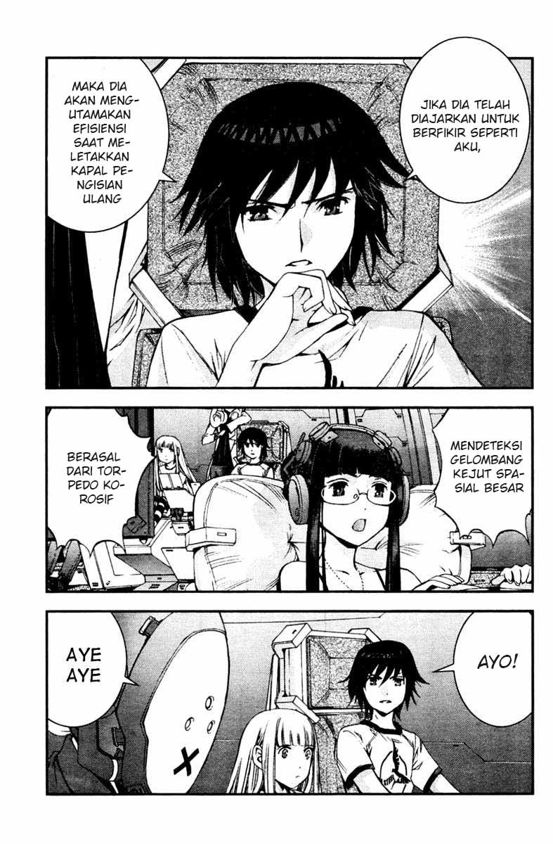Aoki Hagane No Arpeggio Bab 40 halaman 9