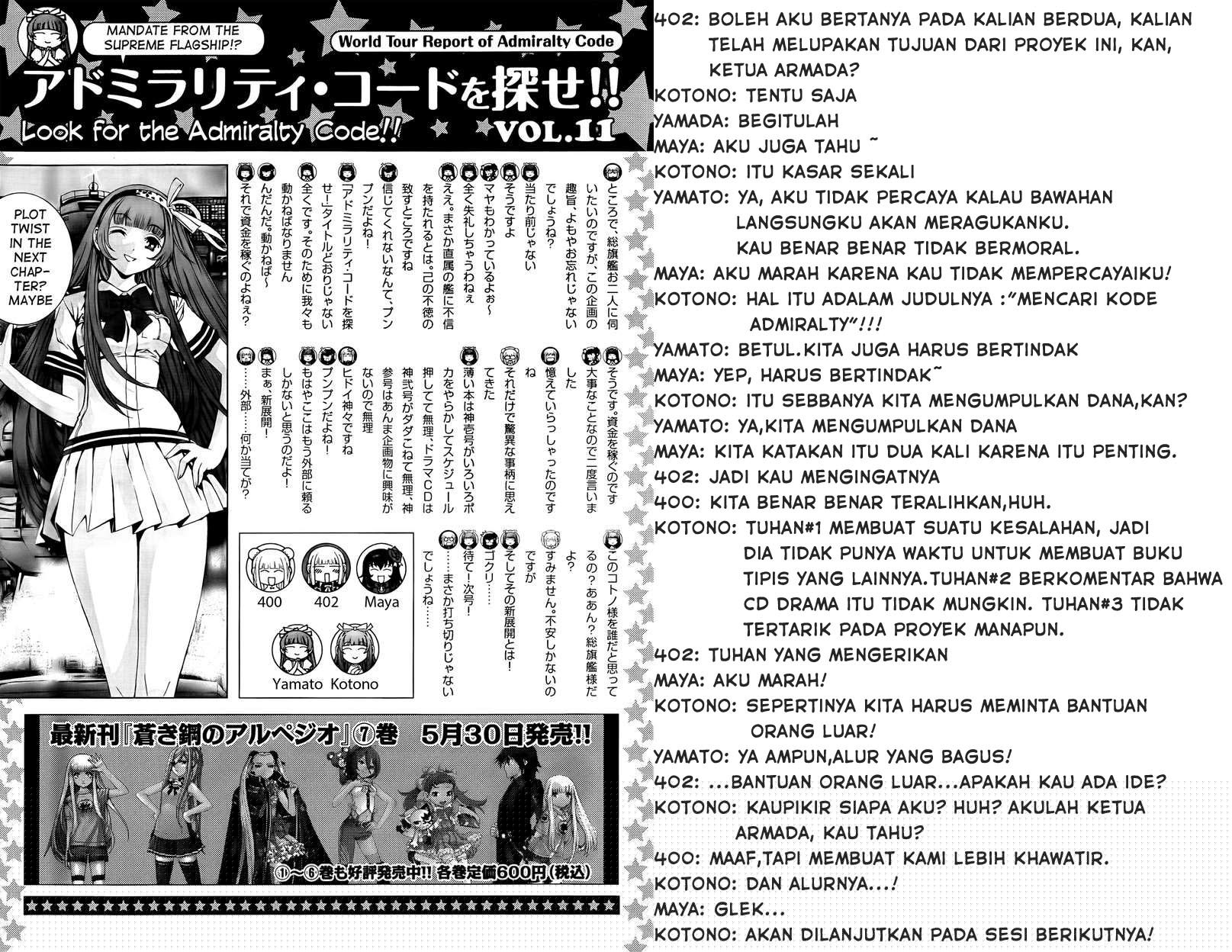 Aoki Hagane No Arpeggio Bab 44 halaman 31