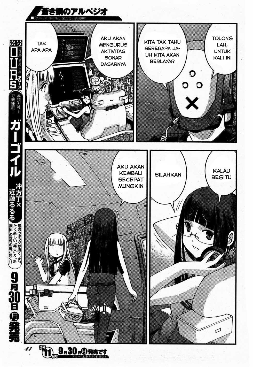 Aoki Hagane No Arpeggio chapter 48 halaman 3